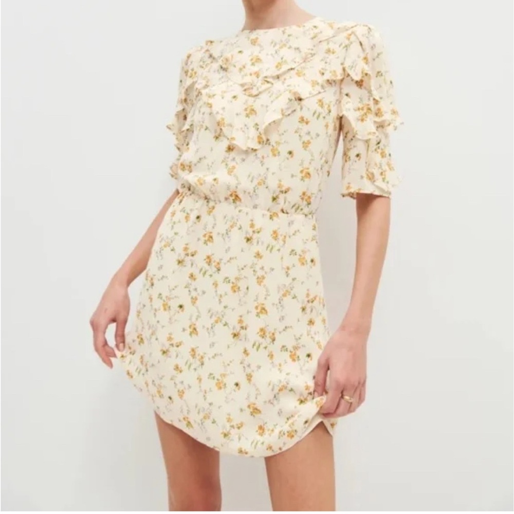 NWT Reformation Malachi Floral Mini Dress in Julius sz 10